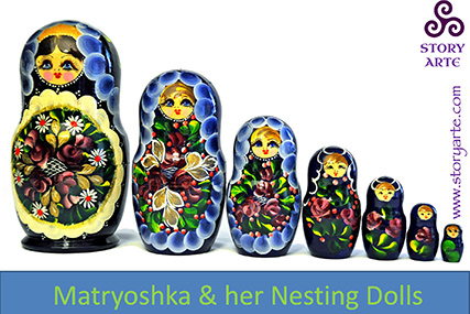 Matryoskha and Her Nesting Dolls - Jennifer Ramsay