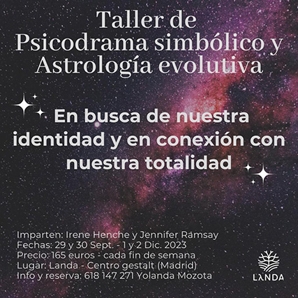 Taller de Psicodrama Simbólico y Astrología Evolutiva